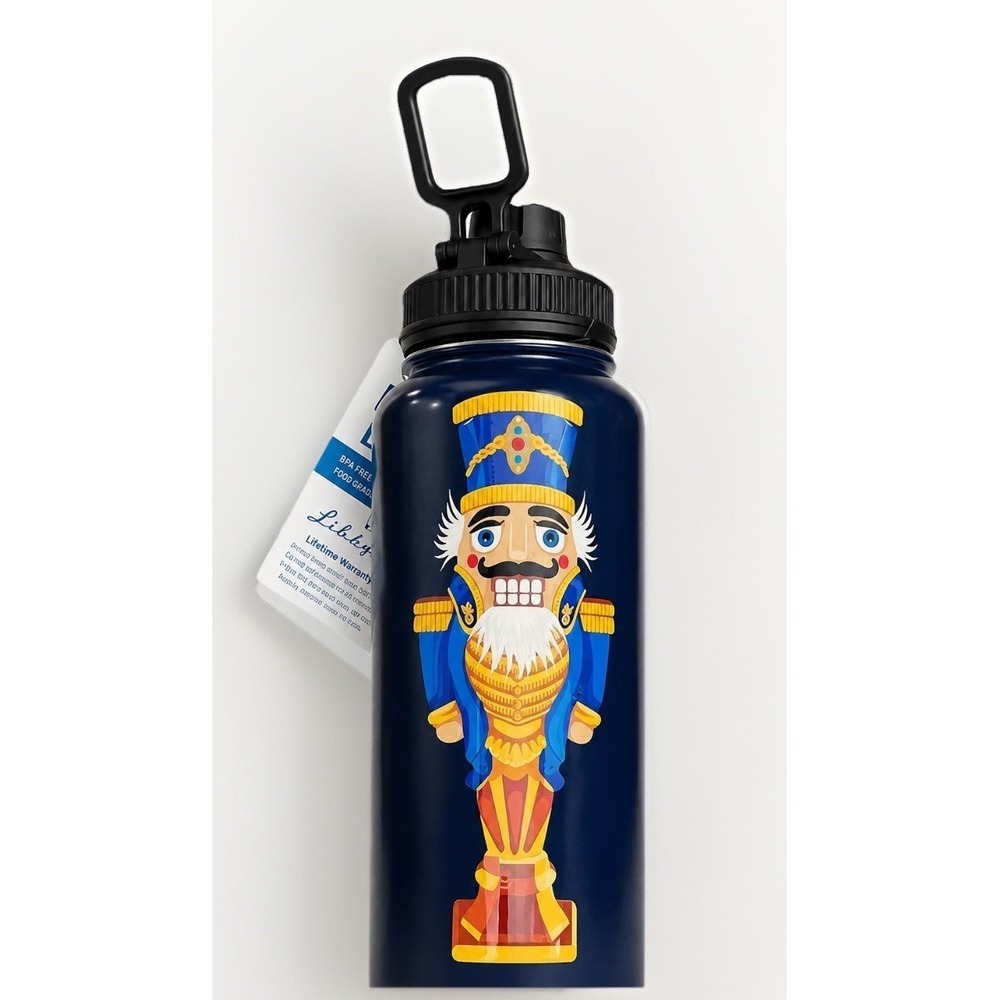 The Nutcracker 80th Anniversary Tumbler Water Bottle NWT